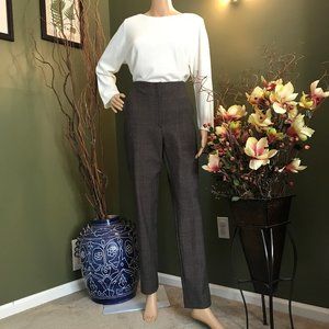 🎄LOFT Gray Tweed Slim Ankle Pants Sz. 6 Tall~NWT!